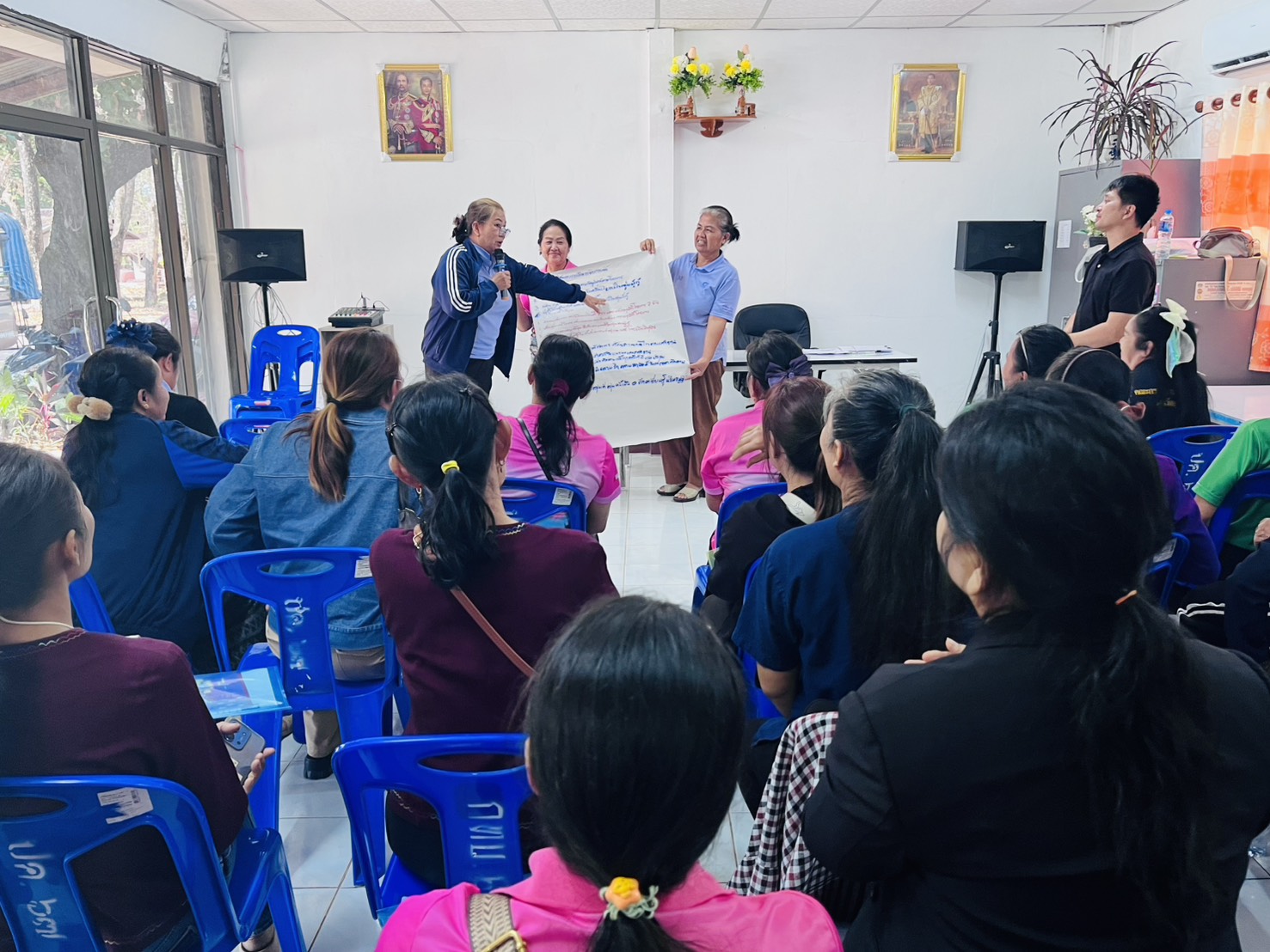  จัดอบรมโครงการเพิ่มประสิทธิภาพการปฏิบัติงานกองทุนพัฒนาบทบาทสตรี แก่กลไกการขับเคลื่อนกองทุนพัฒนาบทบาทสตรีระดับอำเภอ ประจำปีงบประมาณ พ.ศ. 2569